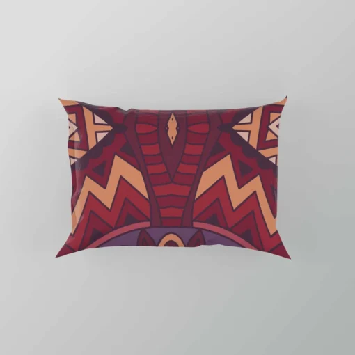 Intricate Ethnic Tribal Motif Pillow Case