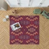 Intricate Ethnic Tribal Motif Rug