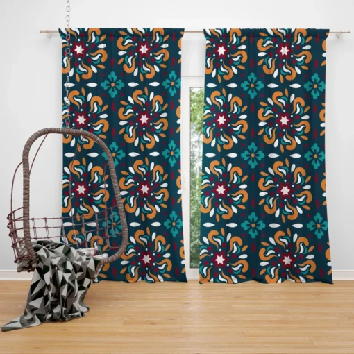 Iranian Ethnic Design Curtain