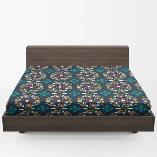 Iranian Ethnic Design Fitted Sheet 1