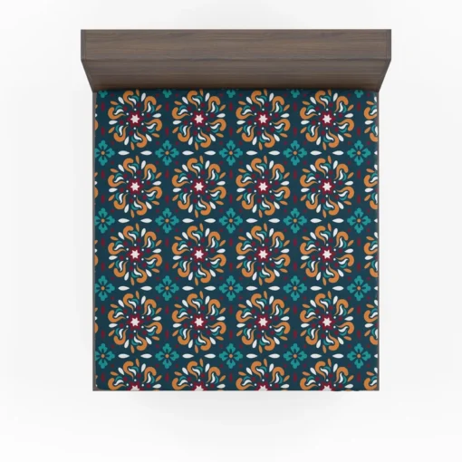 Iranian Ethnic Design Fitted Sheet