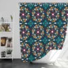 Iranian Ethnic Design Shower Curtain