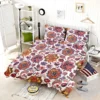 Iranian Floral Folk Pattern Bedding Set