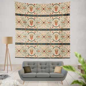 Iranian Traditional Design Wall Tapestry