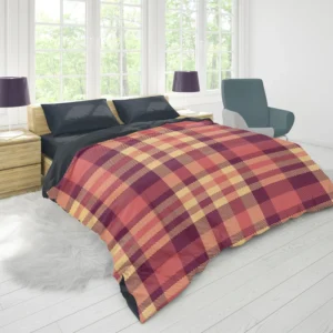 Irish Color Plaid Check Pattern Duvet Cover 1