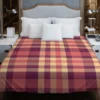 Irish Color Plaid Check Pattern Duvet Cover