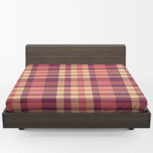 Irish Color Plaid Check Pattern Fitted Sheet 1