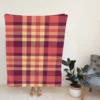 Irish Color Plaid Check Pattern Fleece Blanket