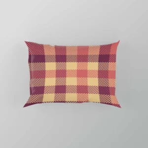 Irish Color Plaid Check Pattern Pillow Case