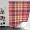 Irish Color Plaid Check Pattern Shower Curtain