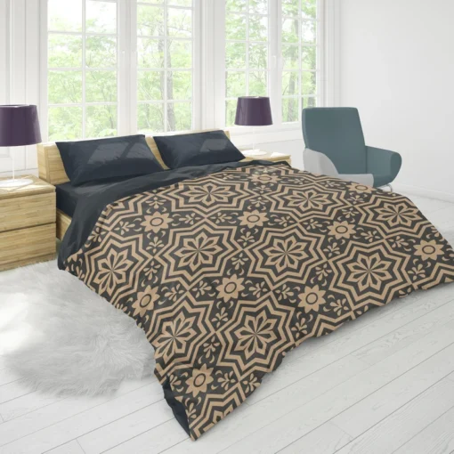 Islamic Floral Design Duvet Cover 1