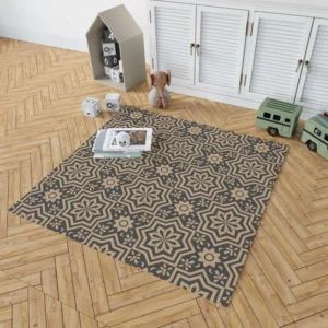 Islamic Floral Design Rug 1