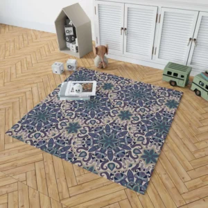 Islamic Traditional Floral Design Rug 1