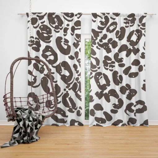 Jaguar Skin Prints Curtain