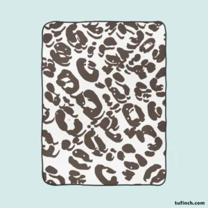 Jaguar Skin Prints Fleece Blanket 1