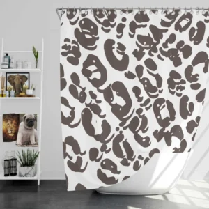 Jaguar Skin Prints Shower Curtain