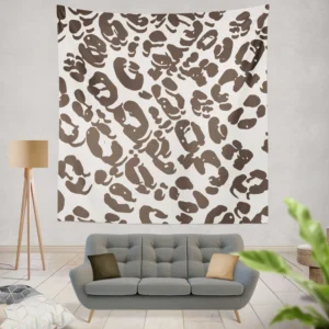 Jaguar Skin Prints Wall Tapestry