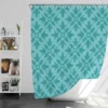 Japanese Classic Ikat Design Shower Curtain