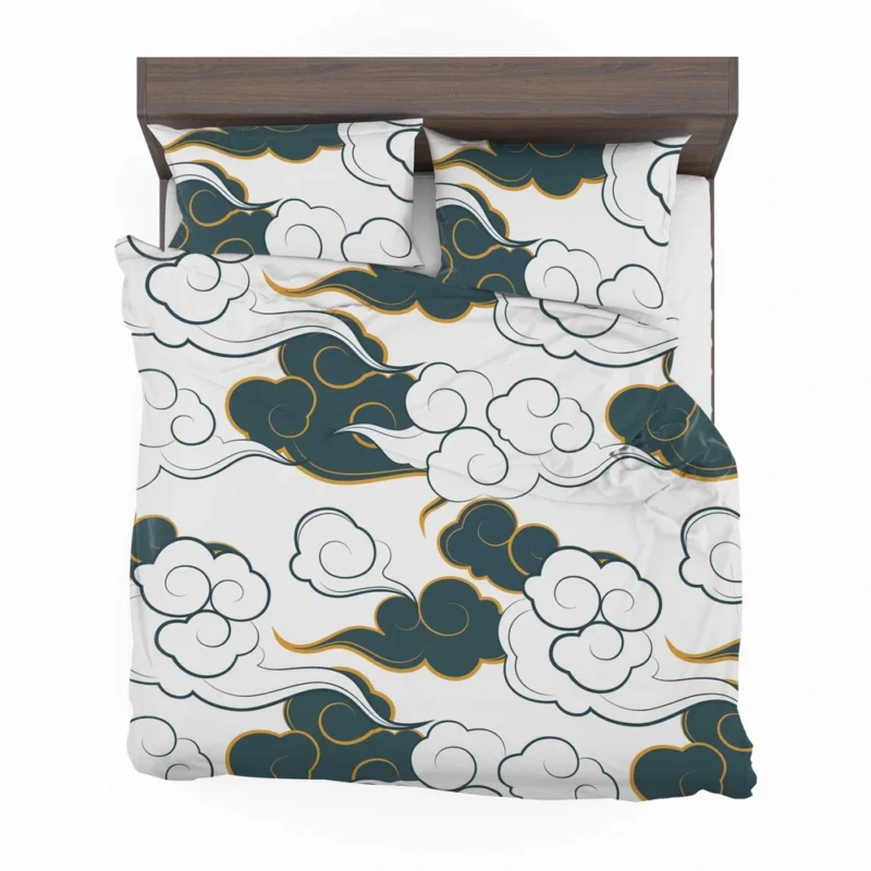 Japanese Cloud Pattern Bedding Set 2