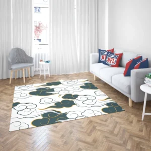 Japanese Cloud Pattern Rug 2