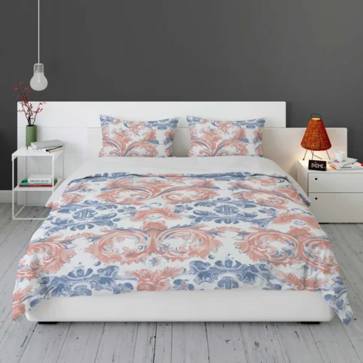 Japanese Damask Pattern Bedding Set 1