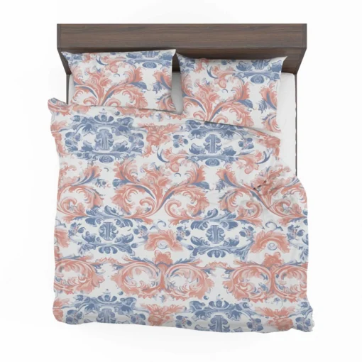 Japanese Damask Pattern Bedding Set 2