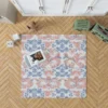 Japanese Damask Pattern Rug