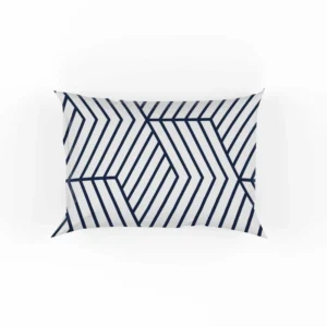 Japanese Inspired Geometric Pattern Pillow Case