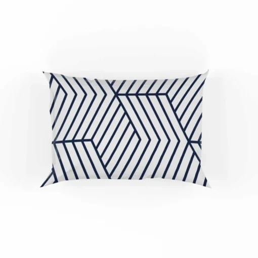 Japanese Inspired Geometric Pattern Pillow Case