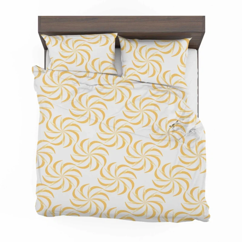 Japanese Yellow Spinning Bedding Set 2