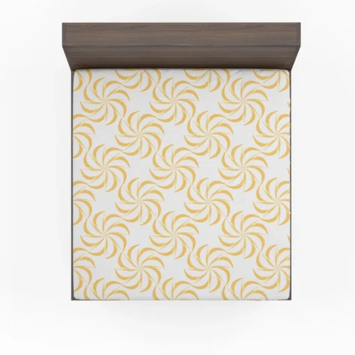 Japanese Yellow Spinning Fitted Sheet