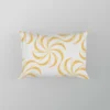 Japanese Yellow Spinning Pillow Case