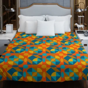 Kaleidoscope Colorful Design Duvet Cover