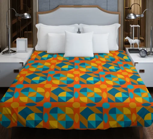 Kaleidoscope Colorful Design Duvet Cover