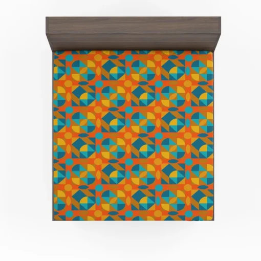 Kaleidoscope Colorful Design Fitted Sheet