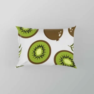 Kiwi Digital Greenery Design Pillow Case