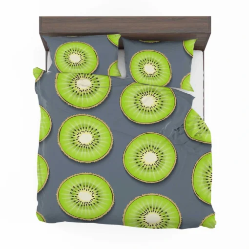 Kiwi Fruit Circle Sliced Bedding Set 2