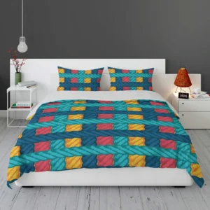 Lasso Rope Colorful Pattern Bedding Set 1