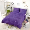 Lavender Purple Triangle Design Bedding Set