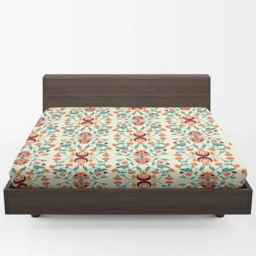 Lebanese Pattern Fitted Sheet 1