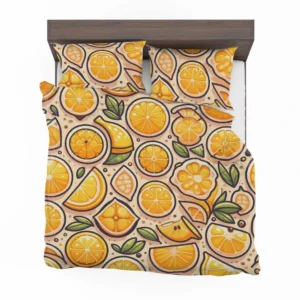 Lemon Fruit Design Bedding Set 2