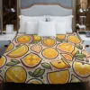 Lemon Fruit Design Duvet Cover