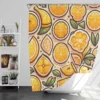 Lemon Fruit Design Shower Curtain