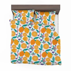 Lemon Painting Pattern Bedding Set 2