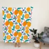 Lemon Painting Pattern Fleece Blanket