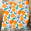 Lemon Painting Pattern Quilt Blanket