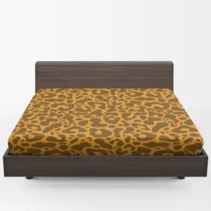 Leopard Print Design Fitted Sheet 1