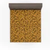 Leopard Print Design Fitted Sheet