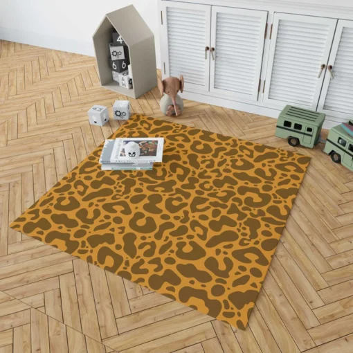 Leopard Print Design Rug 1