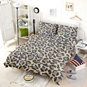 Leopard Skin Print Bedding Set